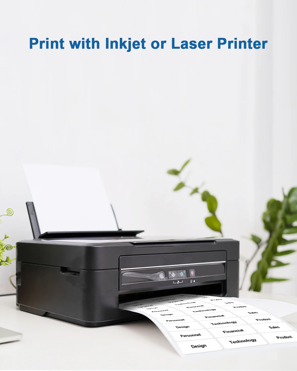 Address Labels, Shipping Labels for Inkjet & Laser Printers, POLONO Mailing Address Labels with 1" x 2 5/8", 3000 Labels, 100 Sheets, - Image 4