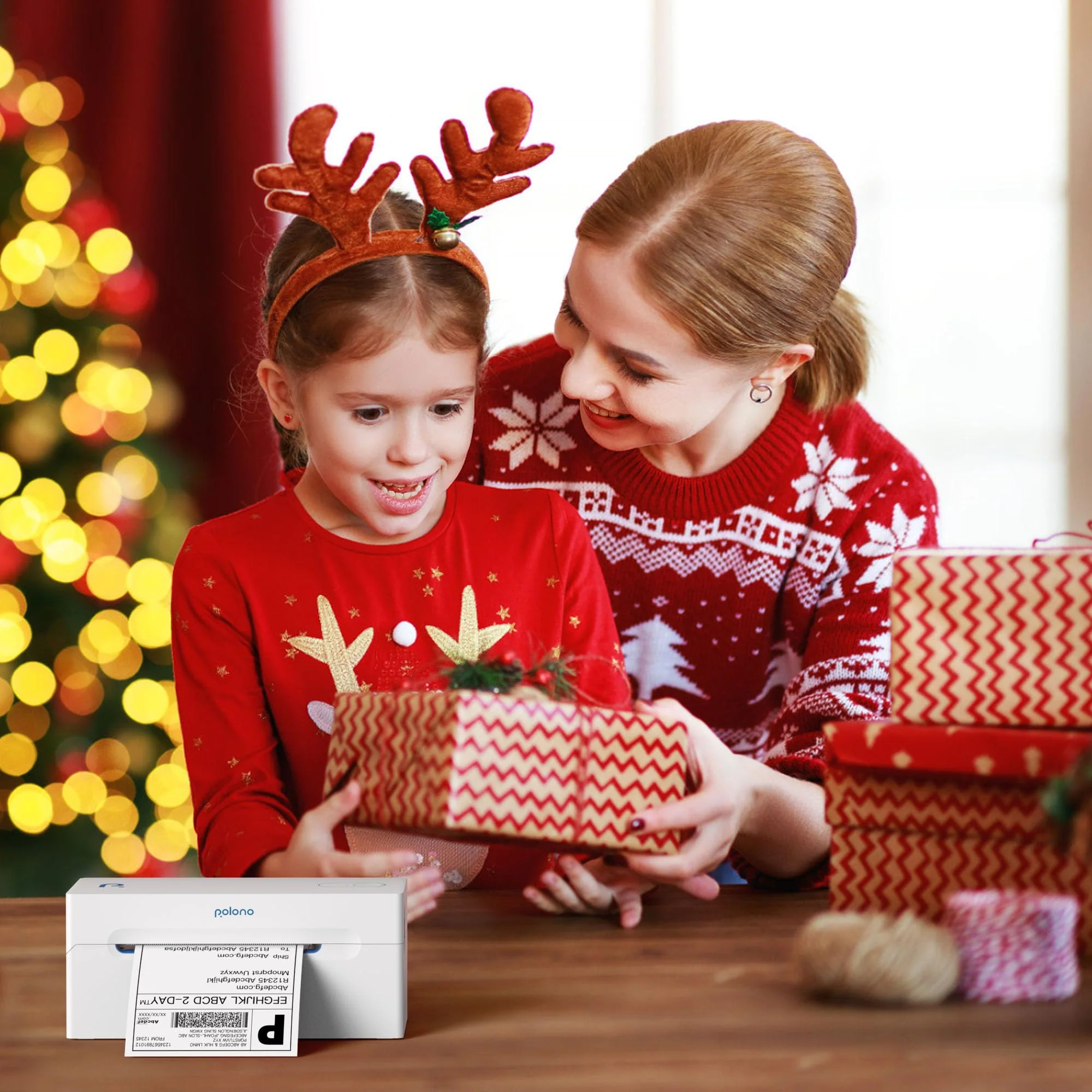 POLONO Bluetooth Thermal Shipping Label Printer, Wireless 4x6 Shipping Label Printer for Small Business, Support Android, iPhone, Windows, and Mac, Widely Used for Ebay, Amazon, Shopify, Etsy, USPS - Image 8